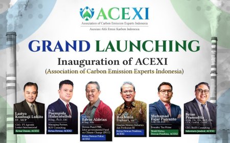 Hadiri Grand launching ACEXI, Prof Rokhmin: Kita Paling Terdampak Oleh Perubahan Iklim