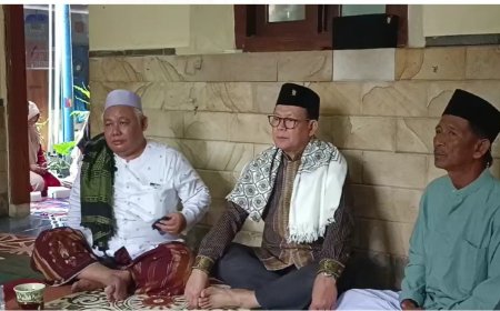 Mohon Doa Restu , Prof Rokhmin Kunjungi Ponpes Al-Jauhariyah Balerante Palimanan