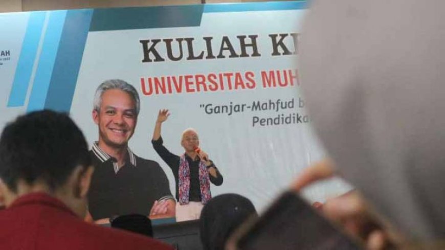 Di Hadapan Ribuan Milenial UMC, Ganjar Sebut Cirebon Bersyukur Punya Prof Rokhmin yang Paham Soal Kelautan