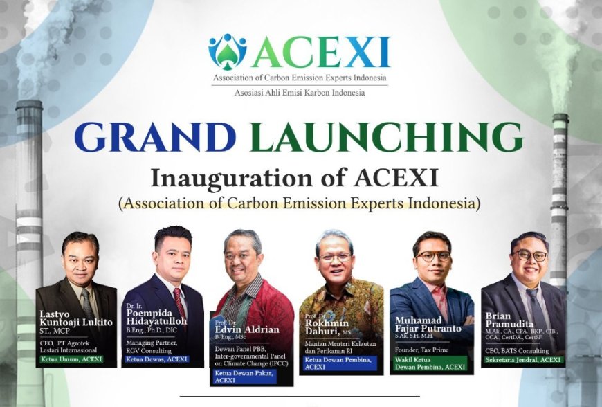 Hadiri Grand launching ACEXI, Prof Rokhmin: Kita Paling Terdampak Oleh Perubahan Iklim