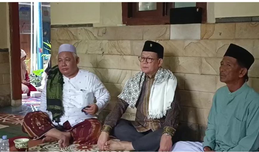 Mohon Doa Restu , Prof Rokhmin Kunjungi Ponpes Al-Jauhariyah Balerante Palimanan