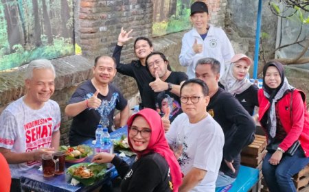 Gandeng SLANK, Ganjar Kampanye Terbuka di Cirebon