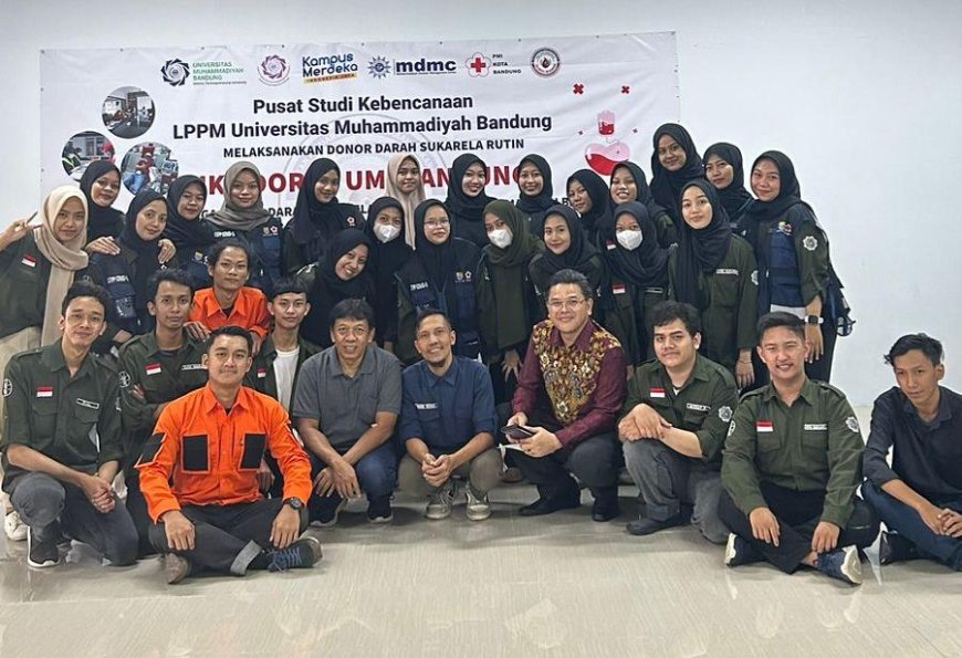 Atasi Stok Darah PMI Kota Bandung Menipis, ini Solusi LPPM dan IKA Doras UM Bandung
