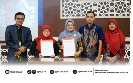 Implementasi Kampus Merdeka,  Prodi PGSD UMC dan Prodi PGSD UAD Gelar Kolaborasi KKL dan Seminar Pendidikan