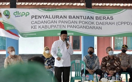 Pangandaran Sudah, Pemerintah Targetkan Bantuan Pangan Beras  4,4 Juta Keuarga Di Jabar