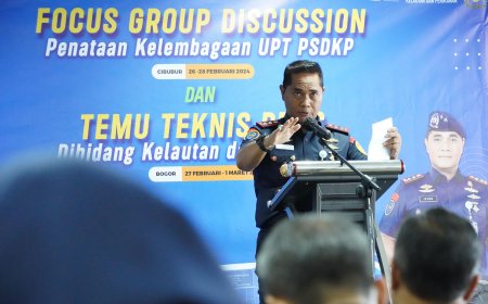 Soal  Teknik Pembuktian TPKP, Begini Paparan Plt Dirjen PSDKP kepada PPNS-KP