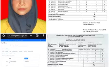 Orin, Mahasiswa Piatu Unsri Peroleh IPK 4 Namun Tak Layak Mendapat Beasiswa KJMU