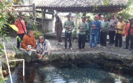 Tradisi Budaya Padusan  Warga Sidowayah  Klaten Sambut Ramadhan