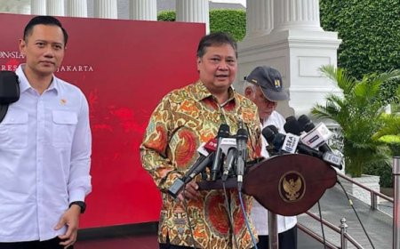 Airlangga : Wacana Jokowi Pimpin Koalisi Besar Belum Dibicarakan