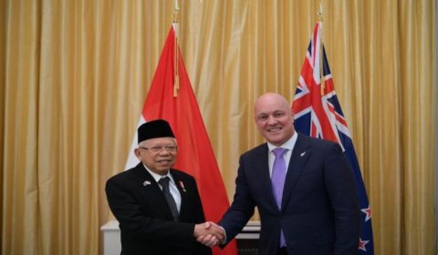 Wapres Maruf Amin Ajak WNI di Selandia Baru Jajaki Peluang Perdagangan Bilateral