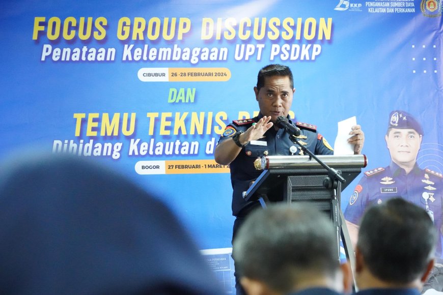 Soal Teknik Pembuktian TPKP, Begini Paparan Plt Dirjen PSDKP kepada PPNS-KP