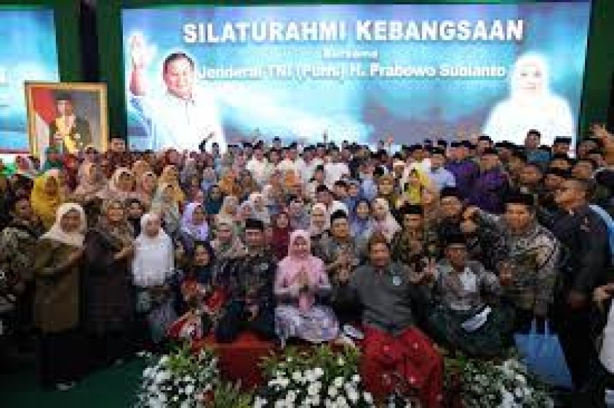 Prabowo Gelar Silaturahmi Kebangsaan, Dihadiri 1.600 Muslimat NU dan Relawan