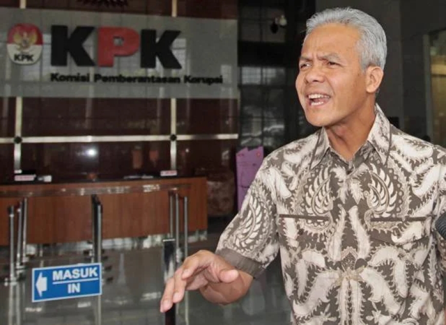 Ganjar Dilaporkan ke KPK Soal Dugaan Suap Perusahaan Asuransi