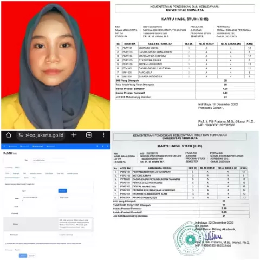 Orin, Mahasiswa Piatu Unsri Peroleh IPK 4 Namun Tak Layak Mendapat Beasiswa KJMU