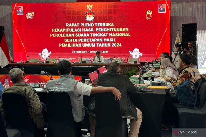 KPU Mulai Rekapitulasi Tingkat Nasional