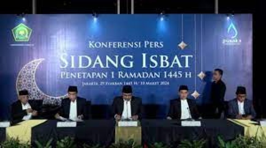 Pemerintah Tetapkan 1 Ramadhan 1445 H Jatuh pada Selasa 12 Maret 2024