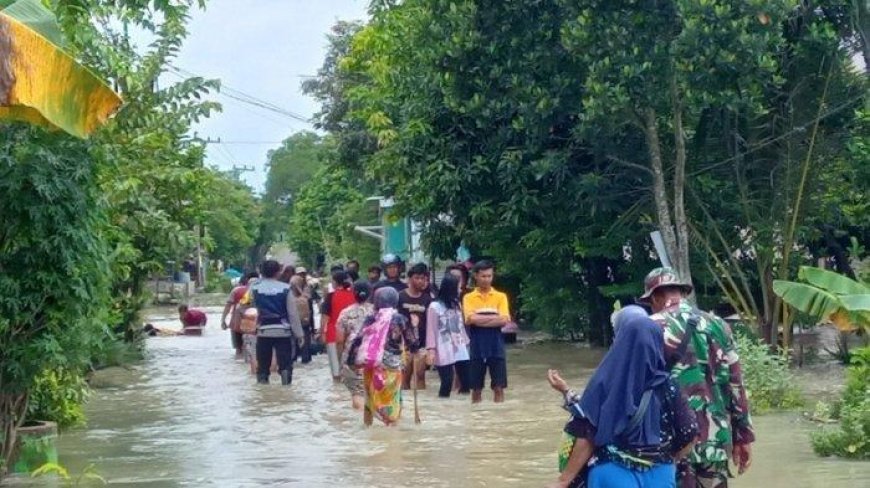 36 Desa Bojonegoro Terendam Banjir, Akibat Sungai Bengawan Solo Meluap