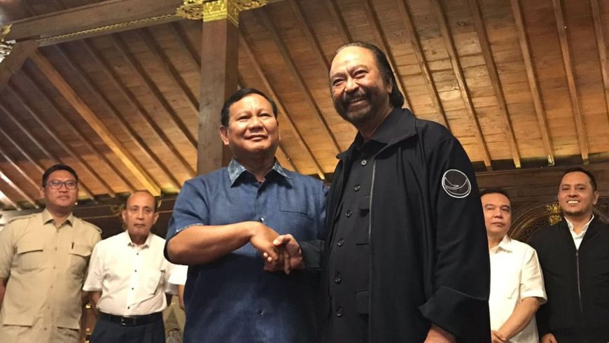 PRIDE: Ucapan Surya Paloh ke Prabowo-Gibran Contoh Rekonsiliasi Baik