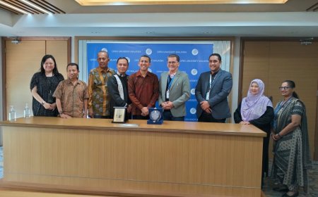 Perkuat Kerja Sama Pendidikan Antar Negara, UT Medan Kunjungi Open University Malaysia