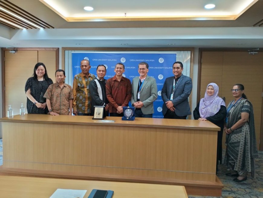 Perkuat Kerja Sama Pendidikan Antar Negara, UT Medan Kunjungi Open University Malaysia