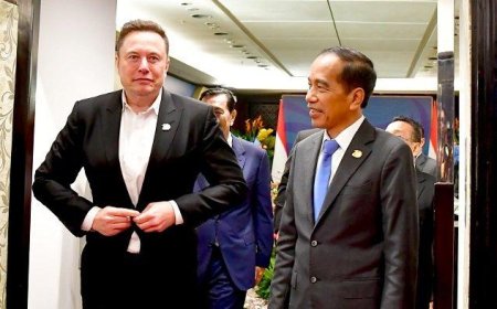 Usai Bertemu Elon Musk di Sela WWF, Jokowi Minta Investasi SpaceX - Tesla