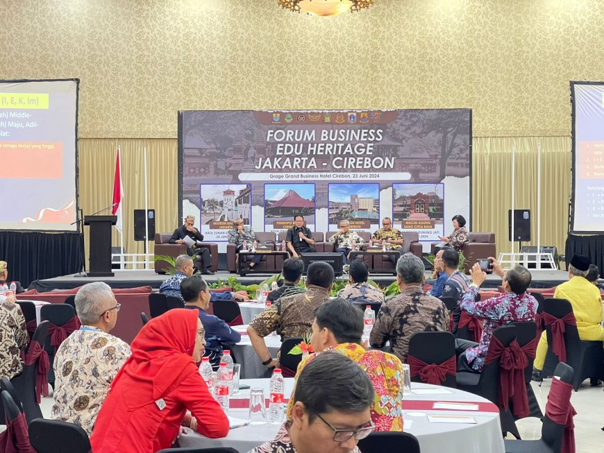 Di Bussiness Forum , Prof. Rokhmin Dahuri : Blue Economy Bisa Tingkatkan Ekonomi Cirebon-Indramayu
