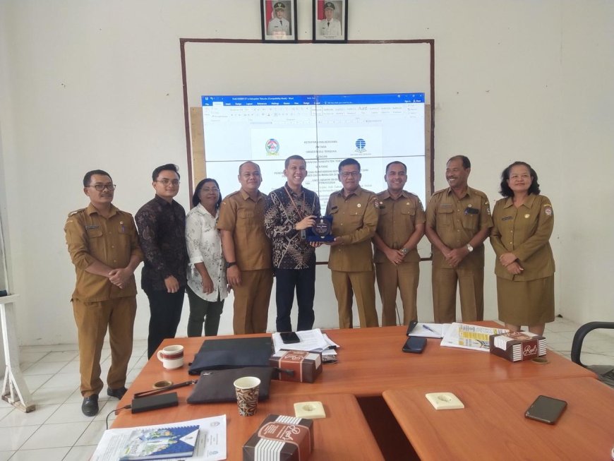 Tingkatkan Kompetensi SDM, Pemerintah Kabupaten Toba melakukan Pembahasan Kerjasama dengan UT Medan