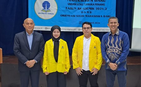 Orientasi Studi Mahasiswa Baru Universitas Terbuka di Penang