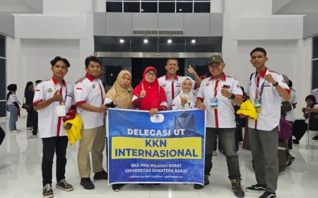 Mahasiswa UT Medan Ikuti Kegiatan KKN Internasional di Pulau Samosir