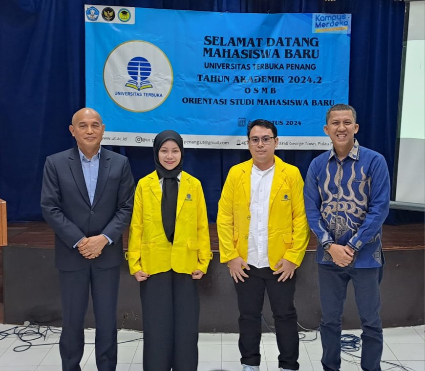 Orientasi Studi Mahasiswa Baru Universitas Terbuka di Penang