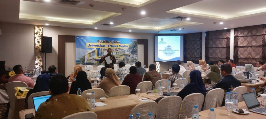 Meningkatkan Kompetensi Mengajar, Universitas Terbuka Medan Gelar Pelatihan Tutor