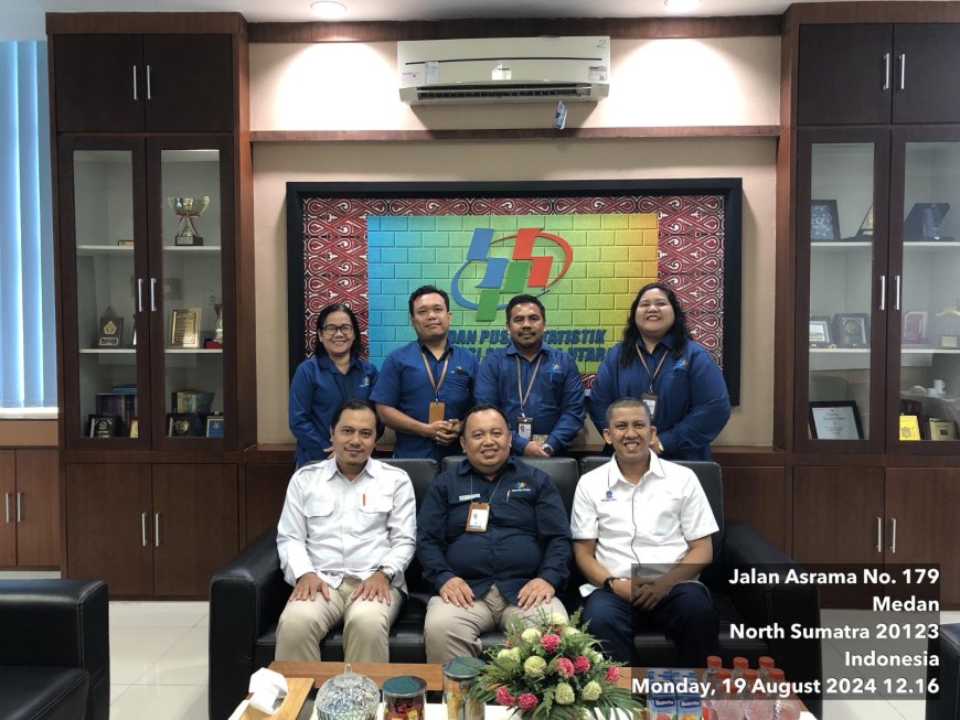 Audiensi dan Silaturahmi dengan Badan Pusat Statistik Provinsi Sumatera Utara