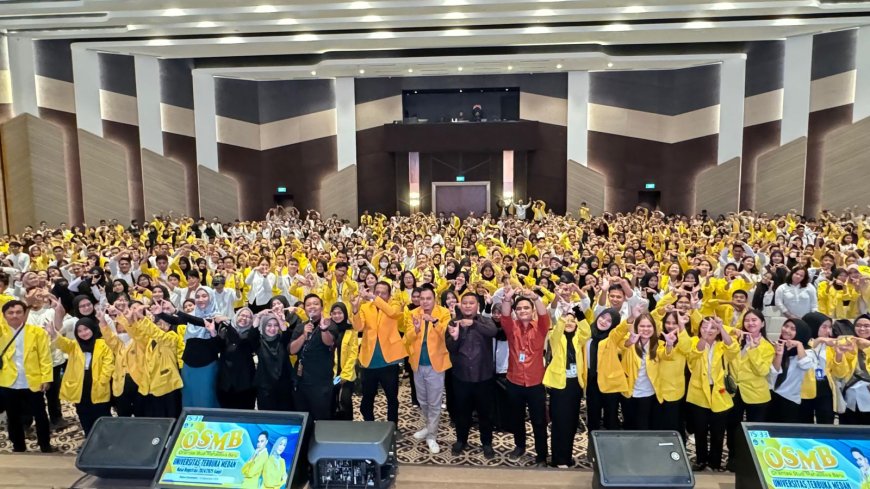 1.300 Mahasiswa Baru UT Medan Ramaikan Kegiatan OSMB Tahap 1