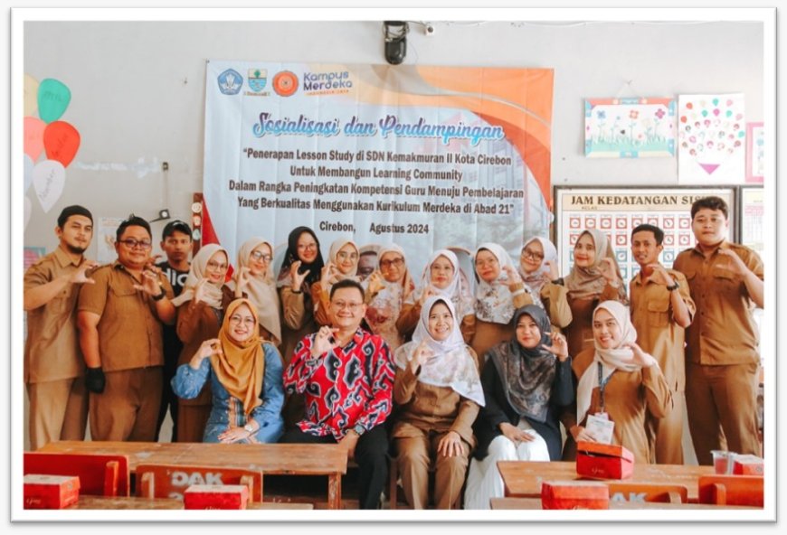 Lesson Study sebagai Learning Community dalam Meningkatkan Kualitas Pembelajaran, Dosen FKIP UMC Lakukan Abdimas di di SDN Kemakmuran II