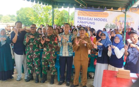 UT Medan Deklarasikan Desa Tanjung Rejo sebagai Model Kampung Cerdas