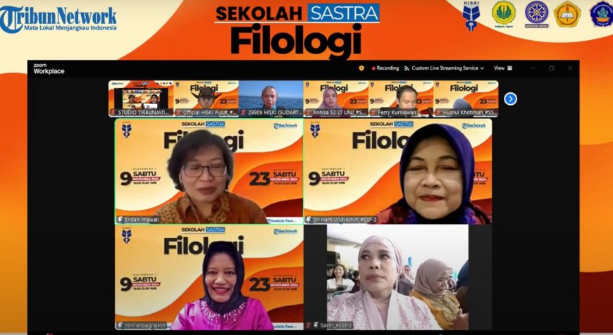 HISKI Usung Tema Filologi Jilid II Sesi 2, Arungi Sastra Nusantara yang Penuh Makna