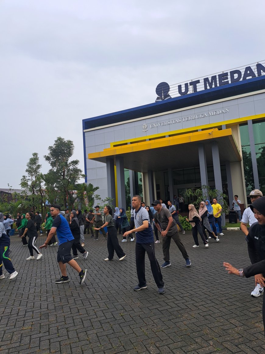 Energi Cinta di UT Medan: Sehat dan Peduli