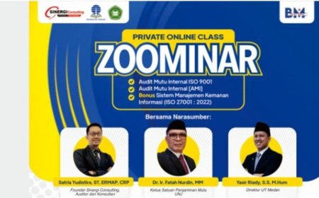 Direktur UT Medan Bahas Audit Mutu Internal ISO 9001 dan AMI