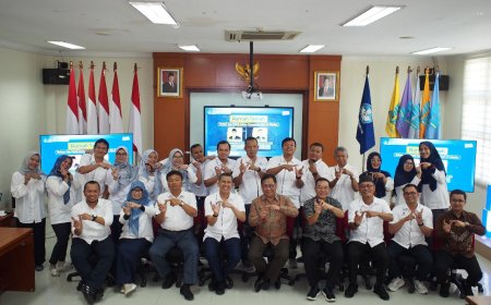 Ramah Tamah Rektor Universitas Terbuka Bersama Wakil Rektor 3 di Kantor UT Medan