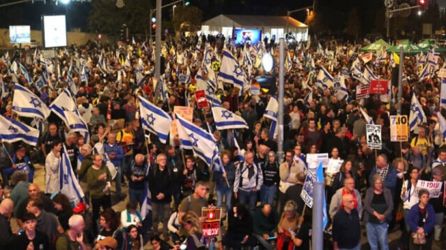 Sebut Netanyahu Tiran Pembohong, Ribuan Warga Israel Tolak Perang