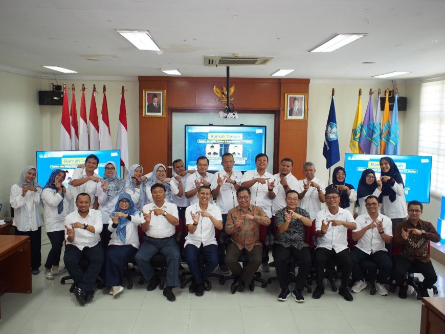 Ramah Tamah Rektor Universitas Terbuka Bersama Wakil Rektor 3 di Kantor UT Medan