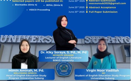 VESCO 2025, Panggung Ilmiah Prodi Pendidikan Bahasa Inggris Universitas Subang