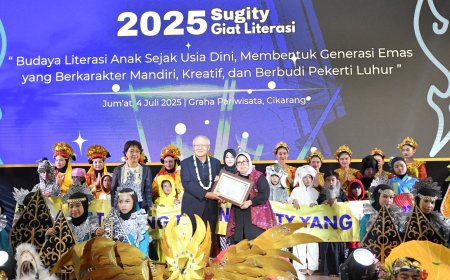 Sugity Creatives dan UNJ Perkuat Literasi Anak Usia Dini Lewat Buku EHON