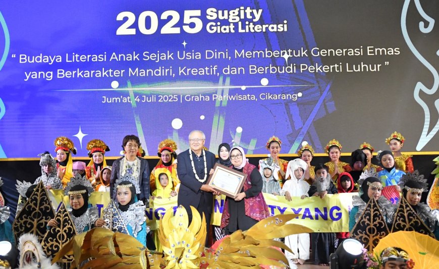 Sugity Creatives dan UNJ Perkuat Literasi Anak Usia Dini Lewat Buku EHON