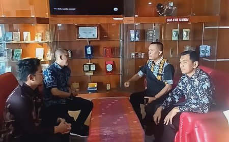 Direktur UT Medan Lakukan Audiensi dan Silaturahmi ke Wakil Bupati Tapanuli Utara