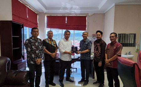 Audiensi dan Silaturahmi UT Medan dengan BPSDM Provinsi Sumatera Utara dan APWI Sumut