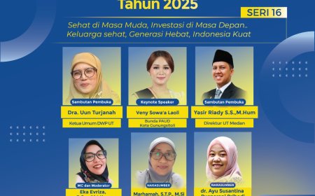 SEMINAR SERASI SERI 16 UT MEDAN: Mendorong Gaya Hidup Sehat Sebagai Investasi Masa Depan