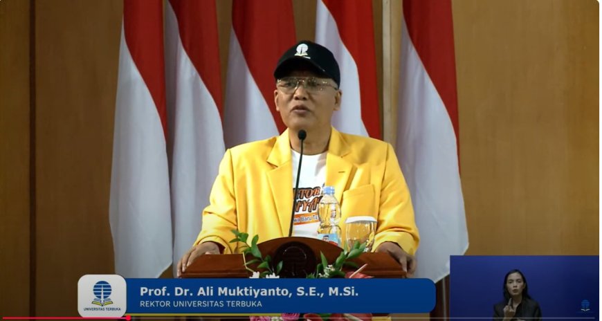 Rektor UT Sambut Hangat Mahasiswa Baru
