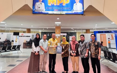 UT Medan Jalin Silaturahmi dan Penjajakan Kerja Sama dengan DPMPTSP Kota Medan
