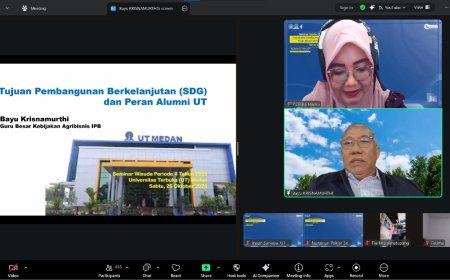 UT Medan Gelar Seminar Akademik Bertema SDGs: Wujud Komitmen Alumni terhadap Pembangunan Berkelanjutan